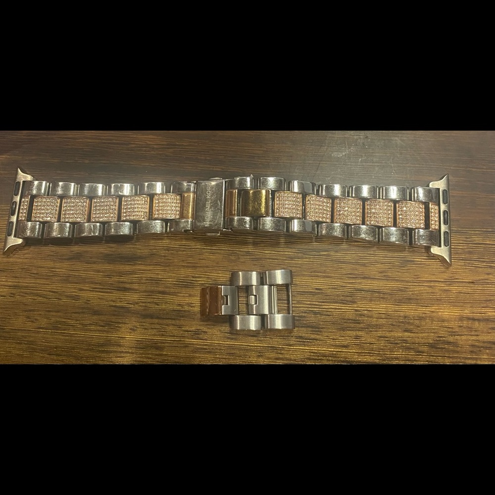 Michael Kors Pave Two Tin Strap for Apple Watch